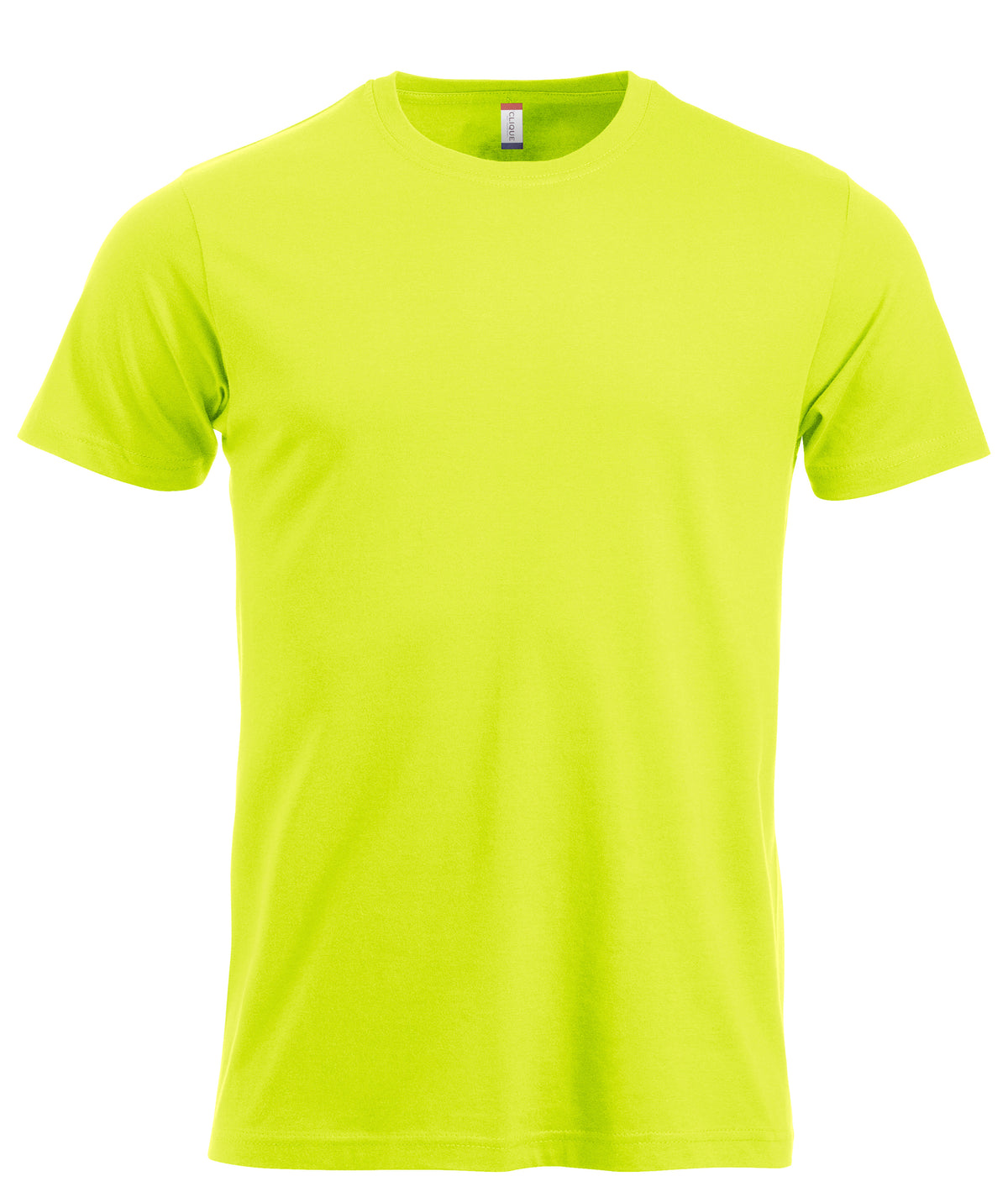 Clique New Classic-T – Signalgrønn – forside