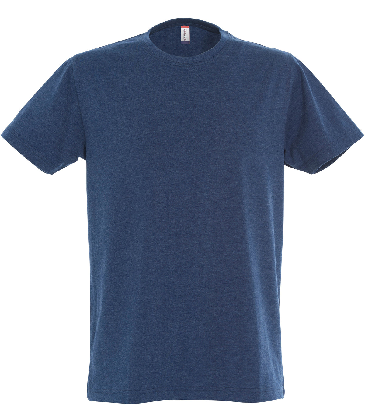 Clique New Classic-T – Blåmelert – forside