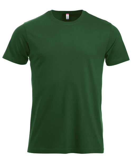 Clique New Classic-T – Flaskegrønn – forside