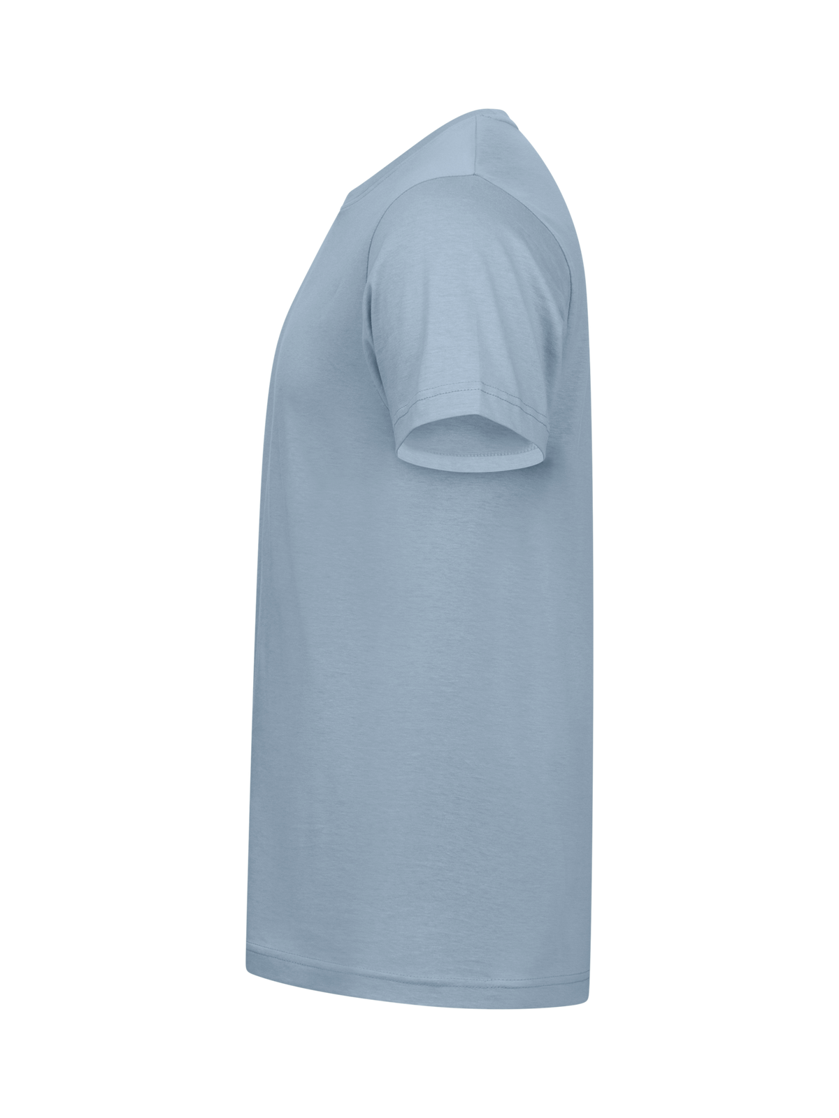 Clique New Classic-T – Myk blå – venstre side