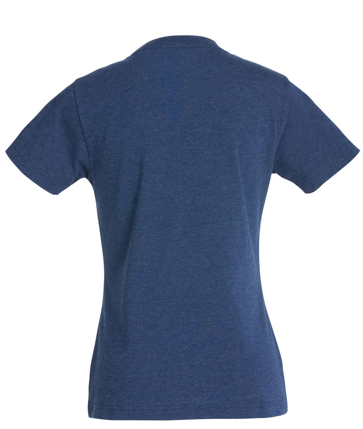 Clique New Classic-T – dame – Blåmelert – bakside