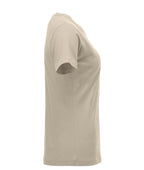 Clique New Classic-T – dame – Lys khaki – høyre side