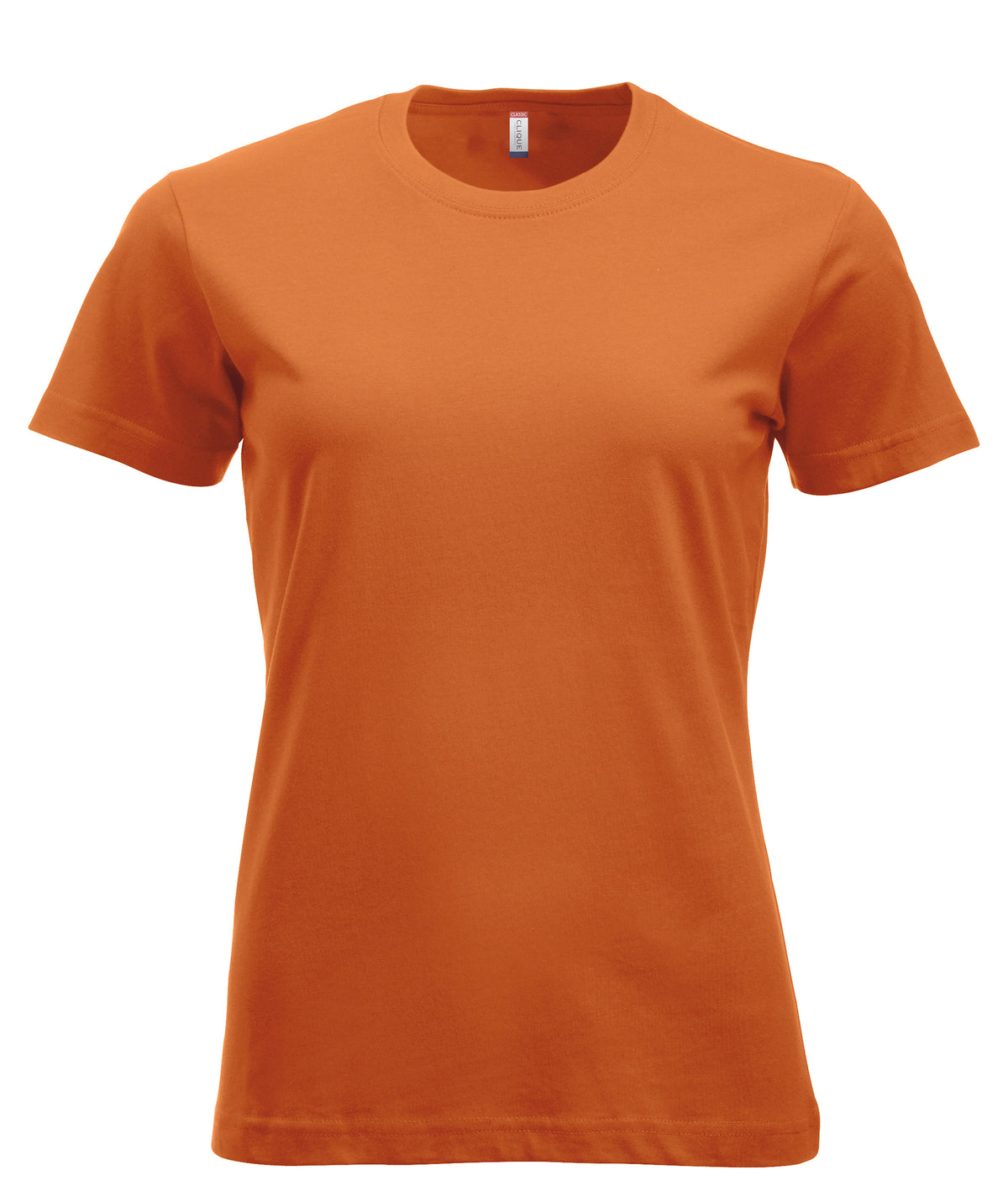 Clique New Classic-T – dame – Blodoransje – forside