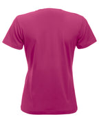 Clique New Classic-T – dame – Cerise – bakside