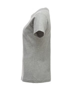 Clique New Classic-T – dame – Gråmelert – venstre side