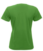 Clique New Classic-T – dame – Eplegrønn – bakside