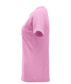 Clique New Classic-T – dame – Sterk rosa – venstre side