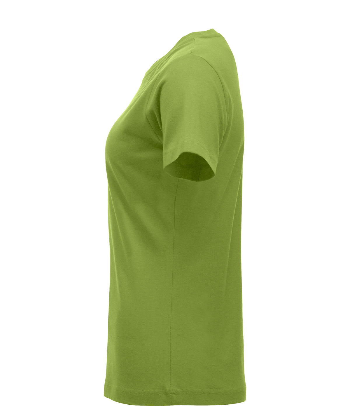 Clique New Classic-T – dame – Lys grønn – venstre side