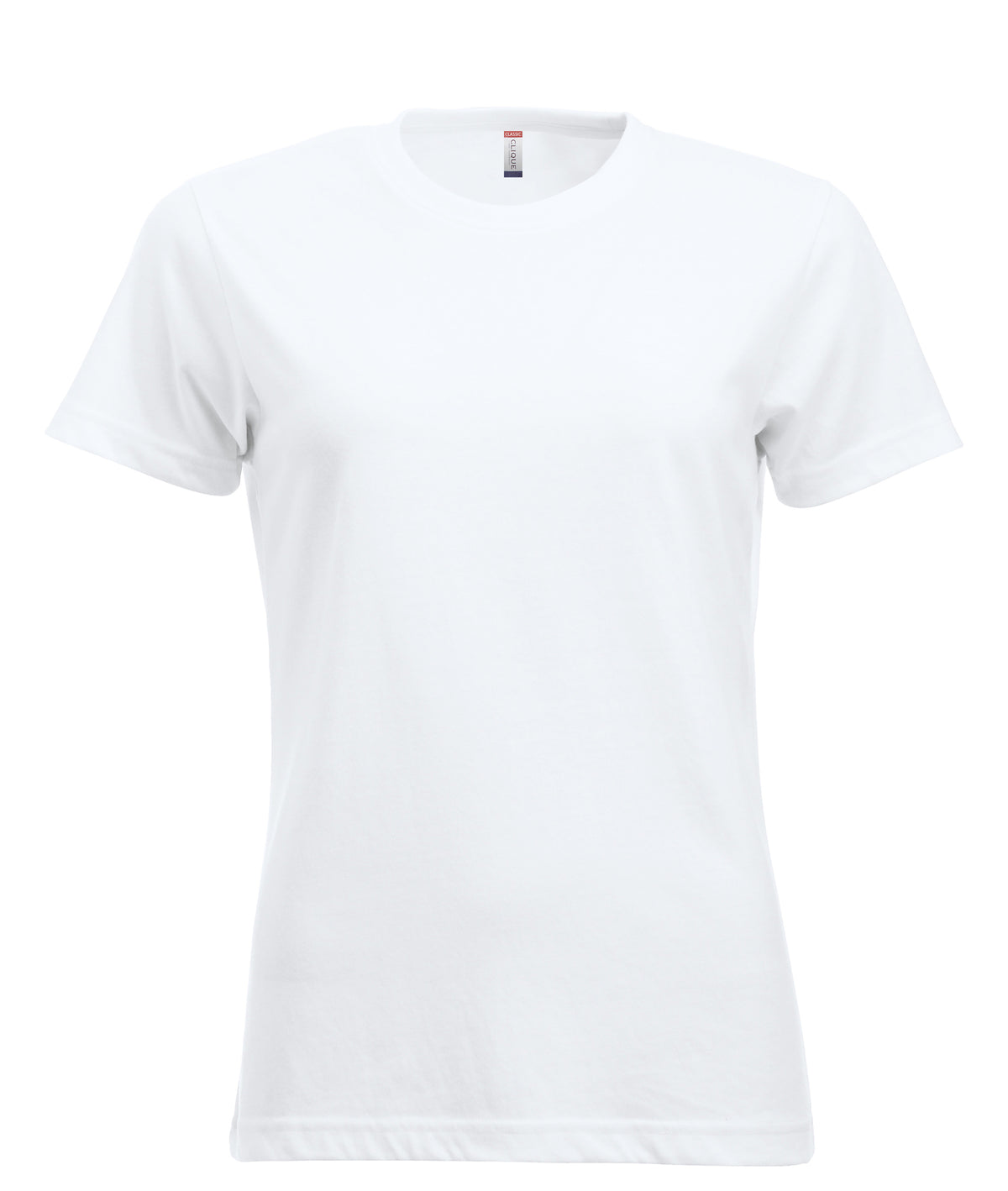 Clique New Classic-T – dame – Hvit – forside