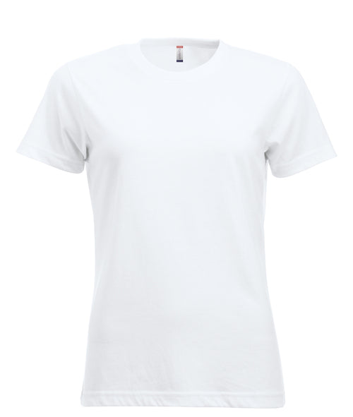 Clique New Classic-T – dame – Hvit – forside