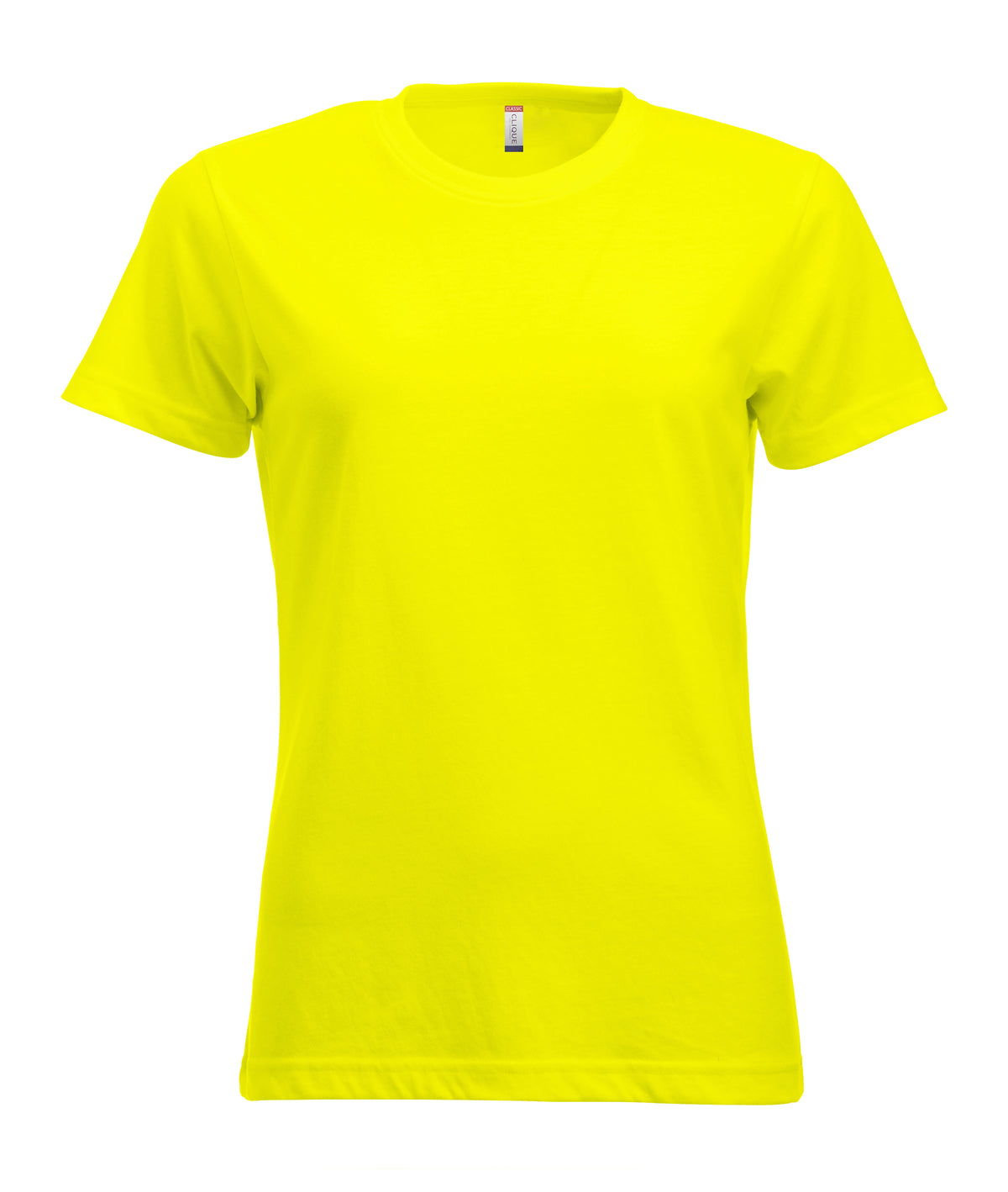 Clique New Classic-T – dame – Signalgul – forside