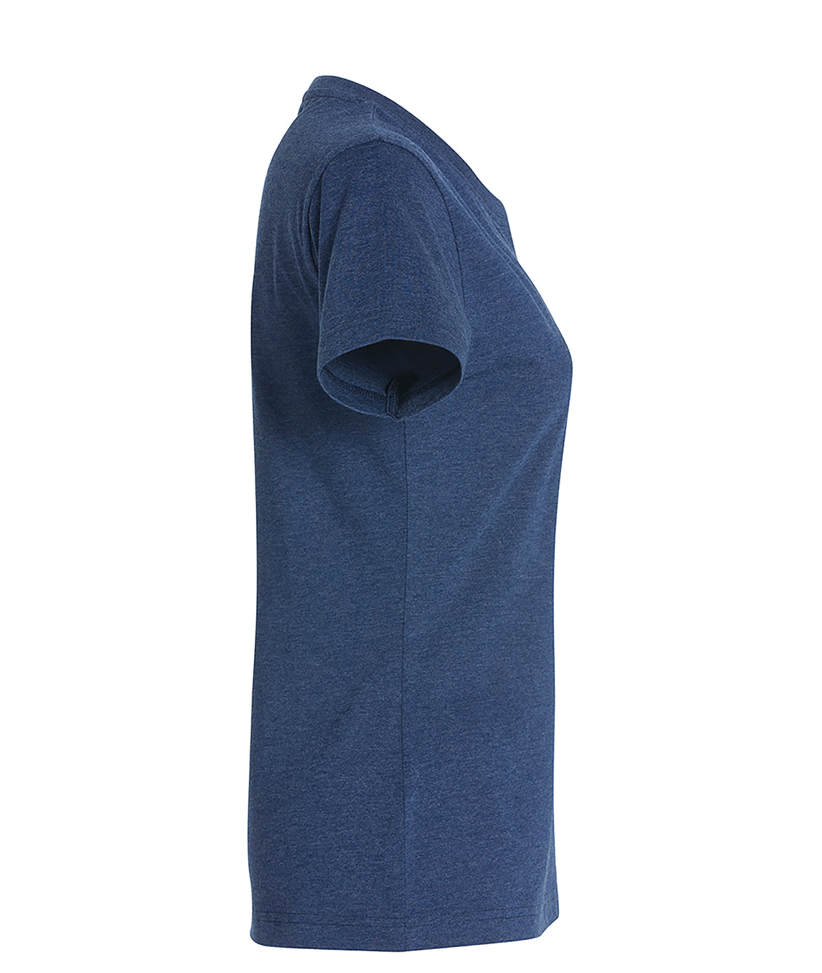 Clique New Classic-T – dame – Blåmelert – høyre side