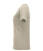 Clique New Classic-T – dame – Lys khaki – venstre side