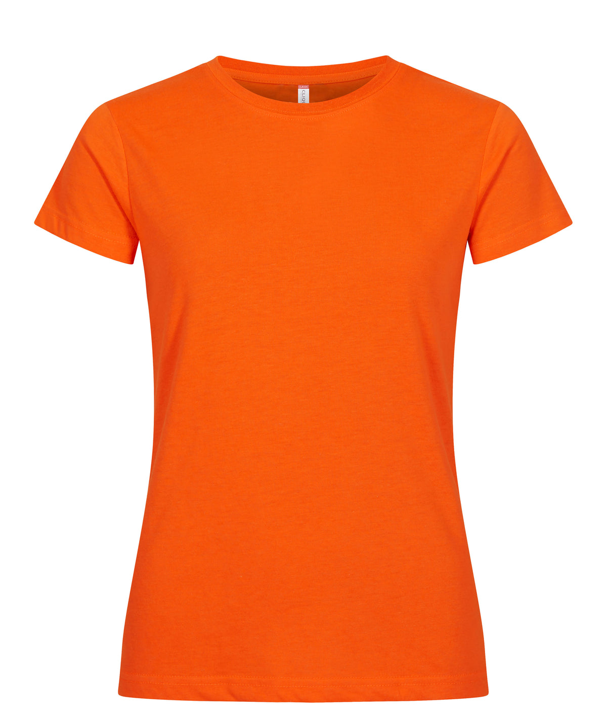 Clique New Classic-T – dame – Signaloransje – forside