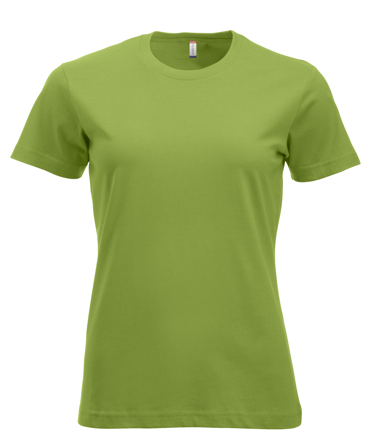 Clique New Classic-T – dame – Lys grønn – forside