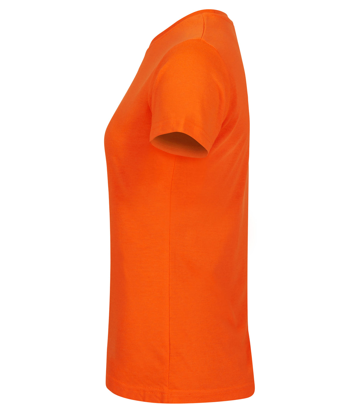Clique New Classic-T – dame – Signaloransje – venstre side