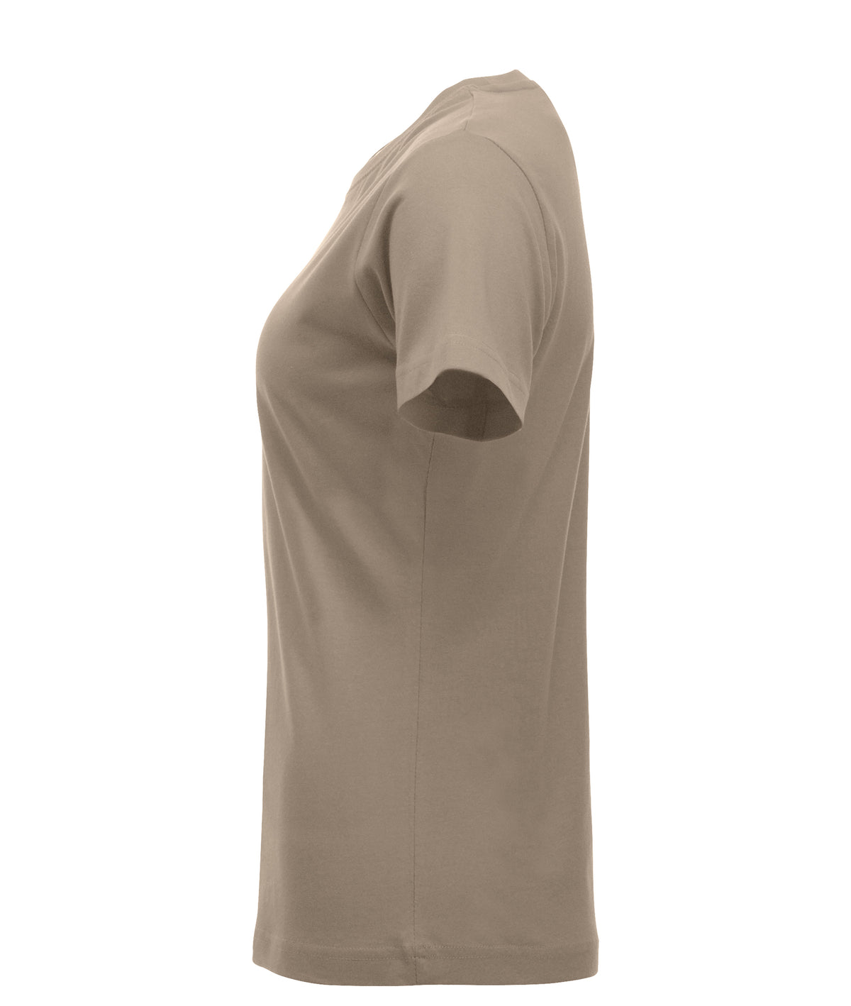 Clique New Classic-T – dame – Caffè latte – venstre side