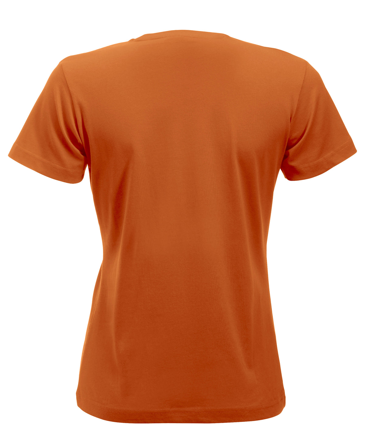 Clique New Classic-T – dame – Blodoransje – bakside