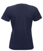 Clique New Classic-T – dame – Mørk marineblå – bakside