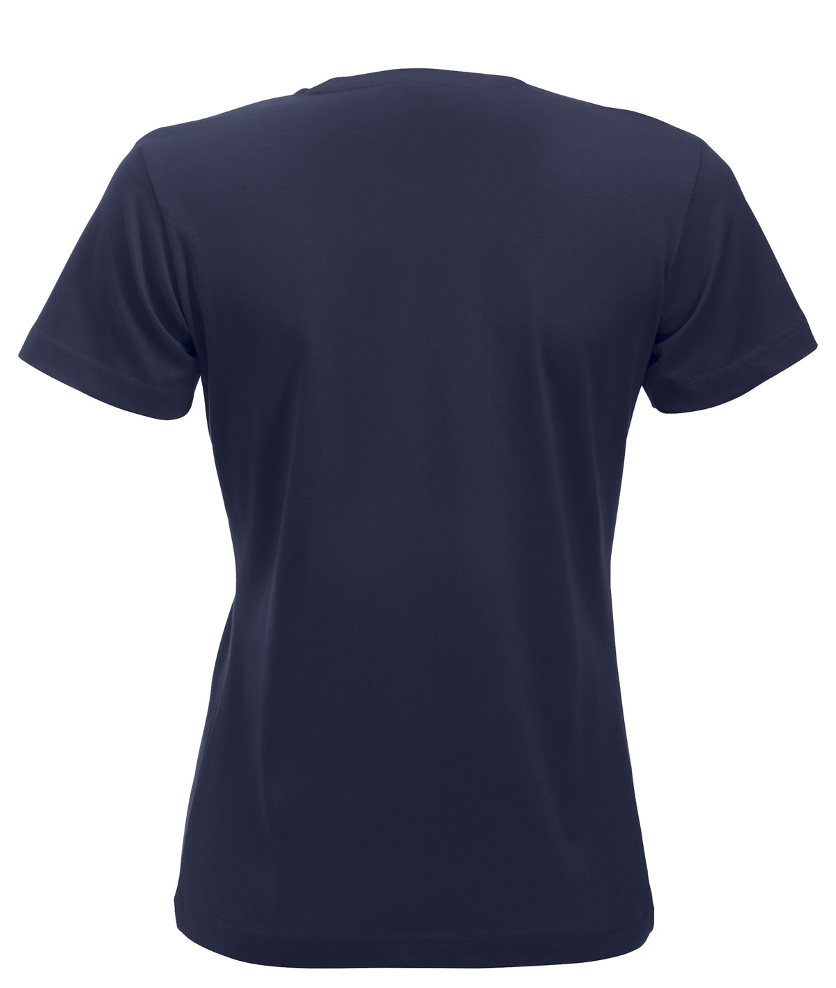 Clique New Classic-T – dame – Mørk marineblå – bakside