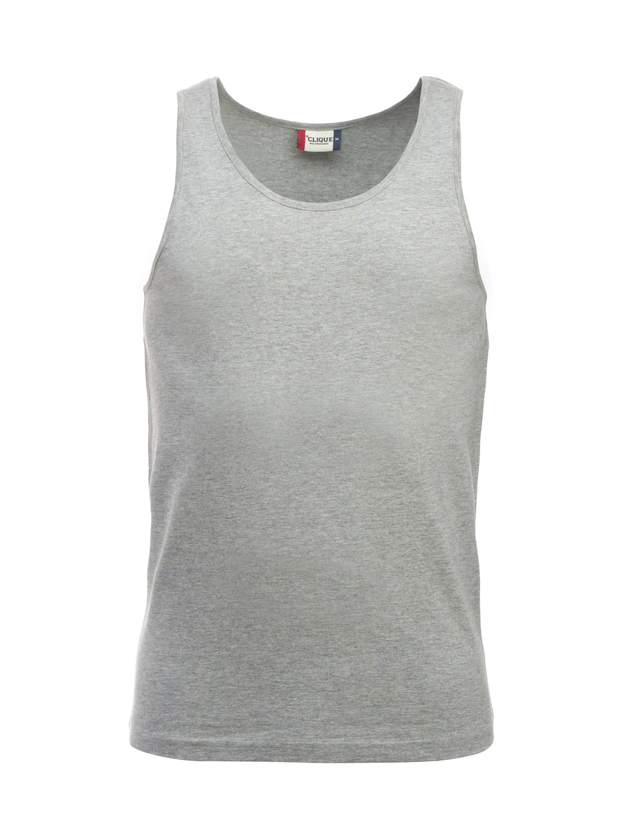 Clique Classic Tanktop – Gråmelert – forside