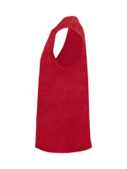 Clique Sleeveless – Rød – venstre side