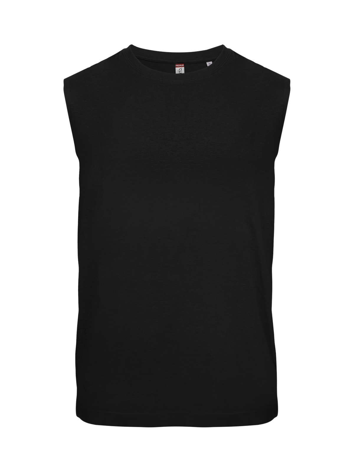 Clique Sleeveless – Svart – forside