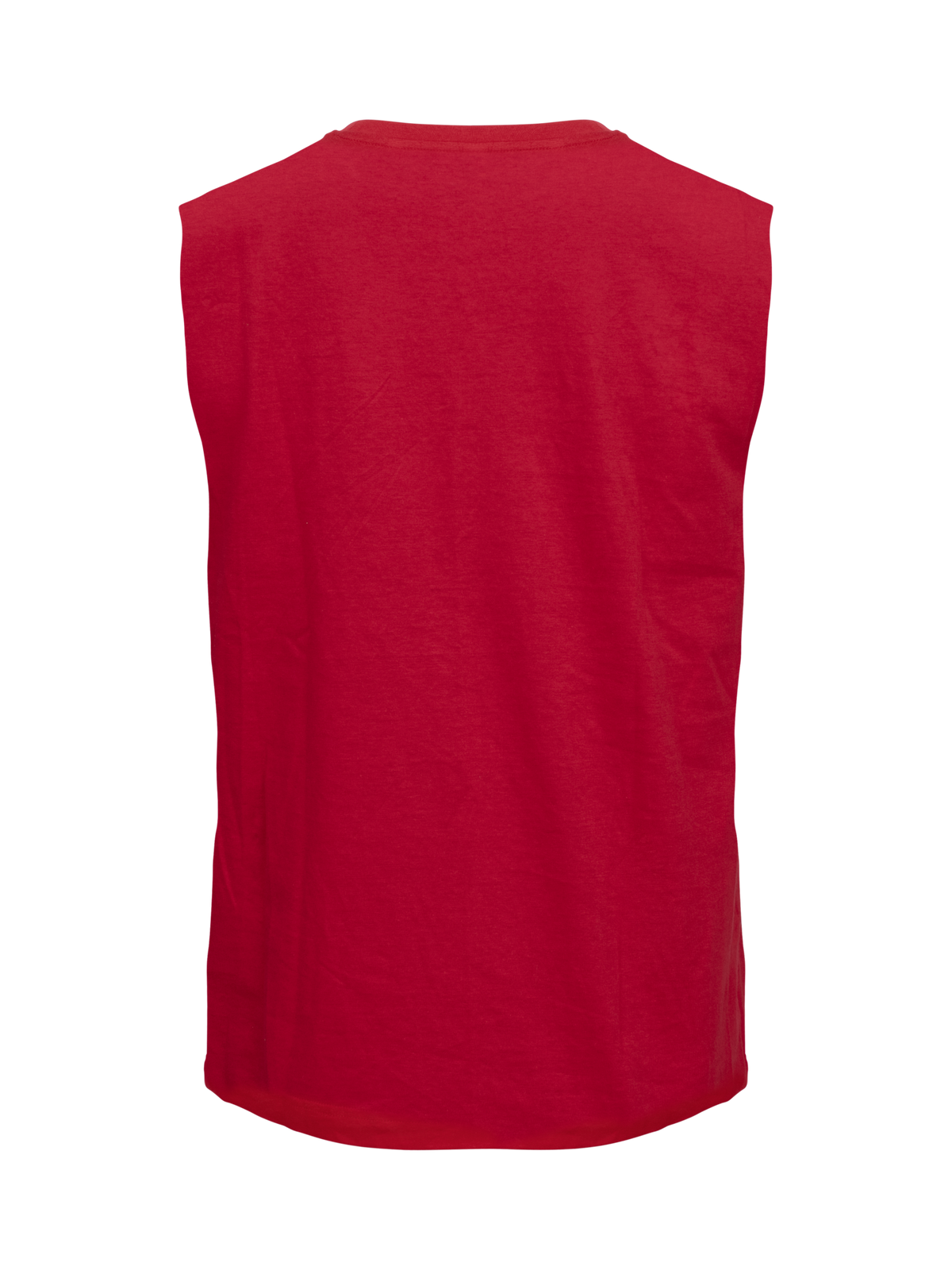 Clique Sleeveless – Rød – bakside