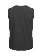 Clique Sleeveless – Metallgrå – bakside