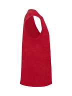 Clique Sleeveless – Rød – høyre side