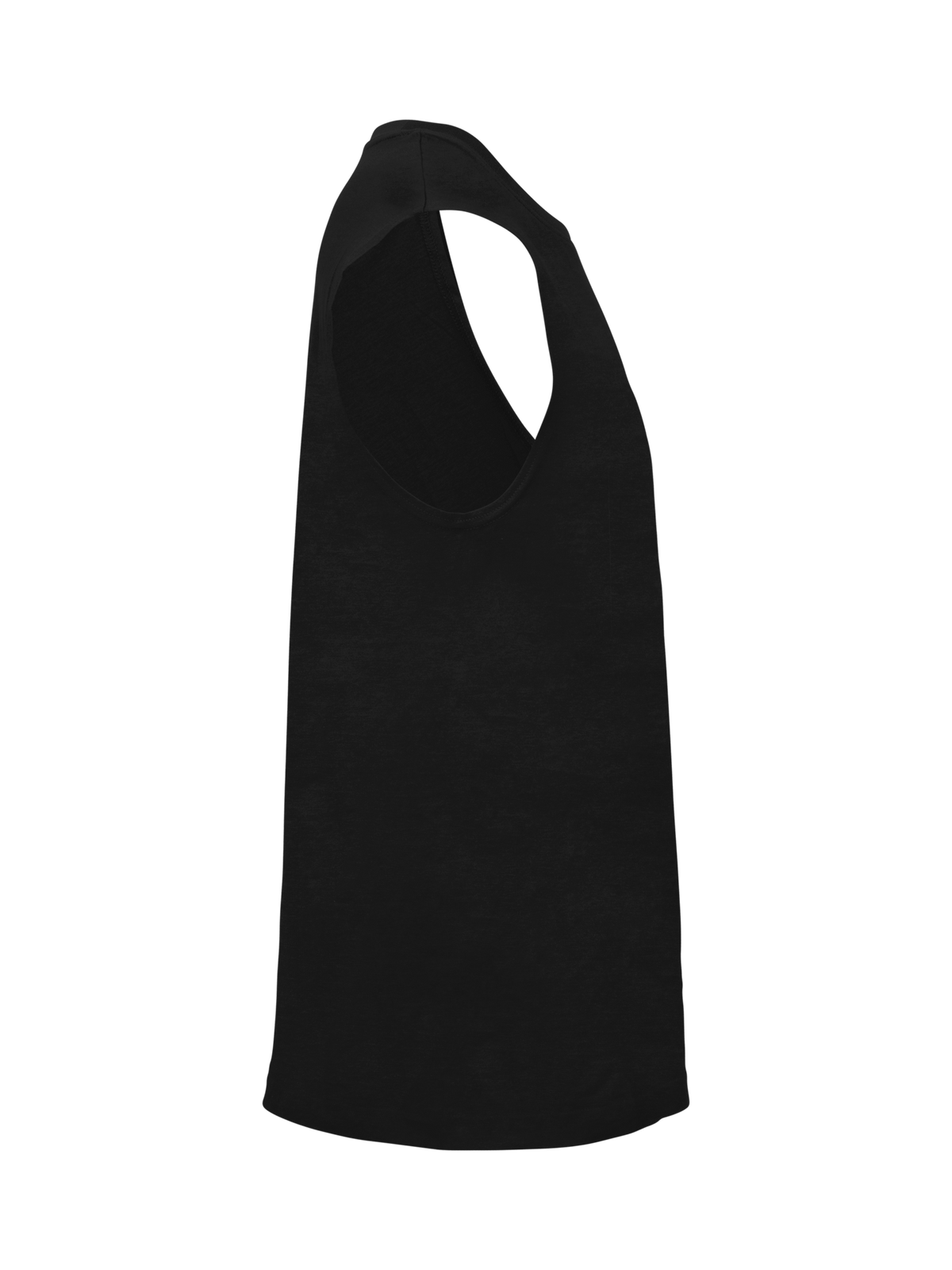 Clique Sleeveless – Svart – høyre side