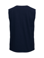 Clique Sleeveless – Mørk marineblå – bakside