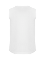 Clique Sleeveless – Hvit – bakside