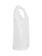 Clique Sleeveless – Hvit – høyre side