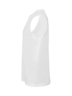 Clique Sleeveless – Hvit – venstre side