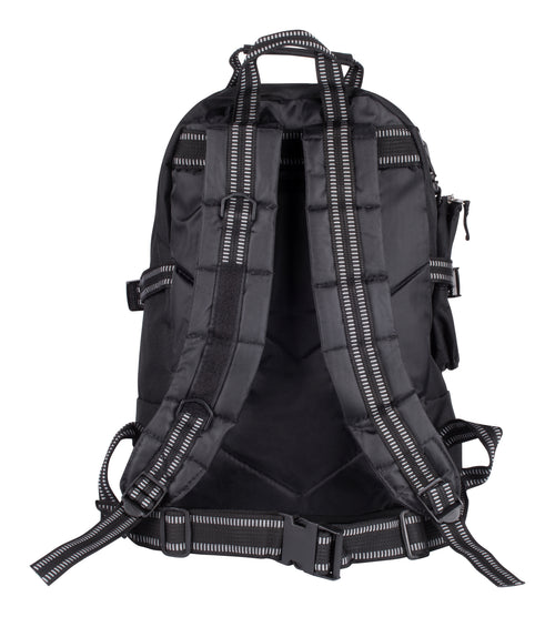Clique Backpack – Svart – bakside