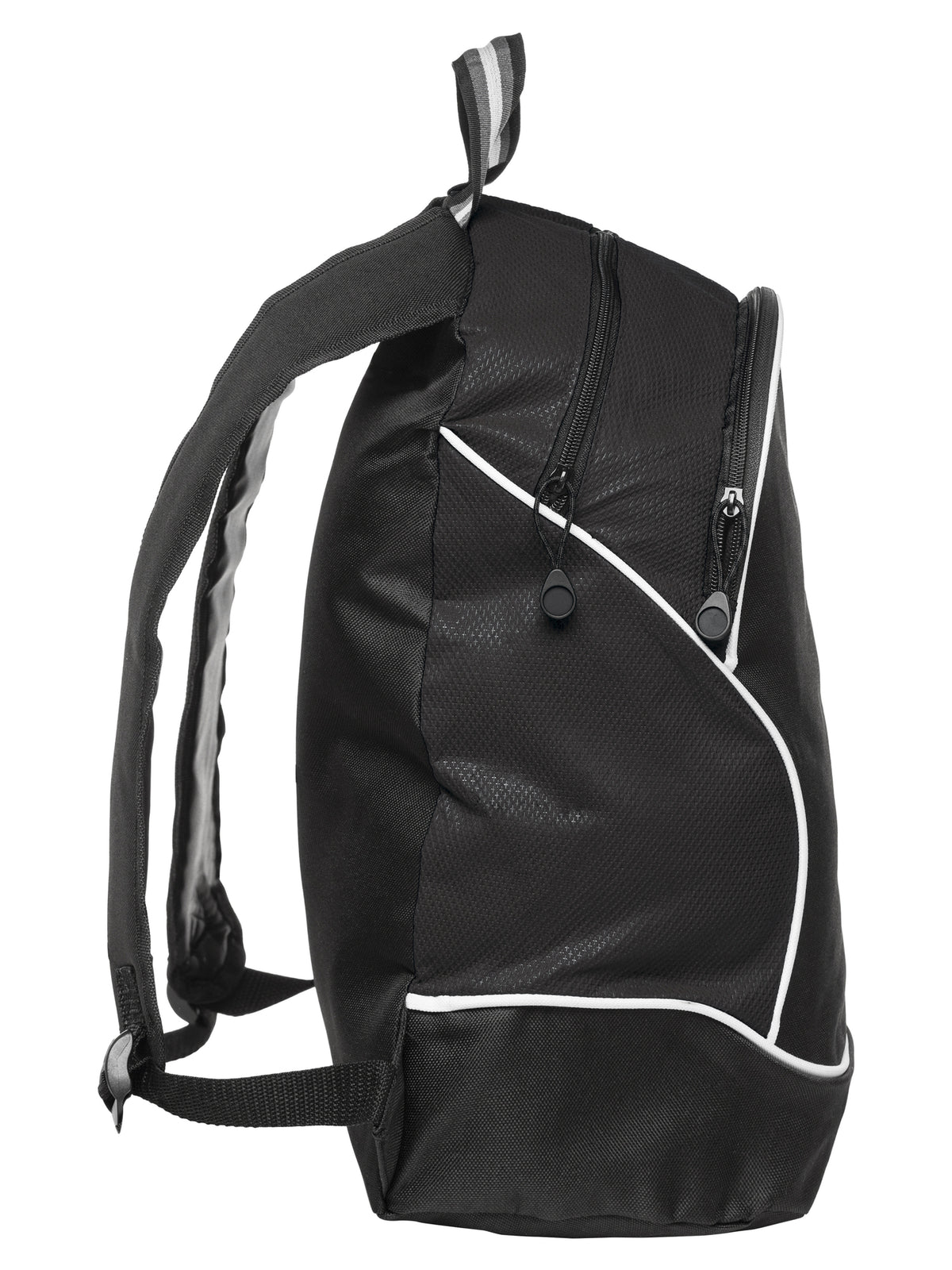 Clique Basic Backpack – Svart – høyre side