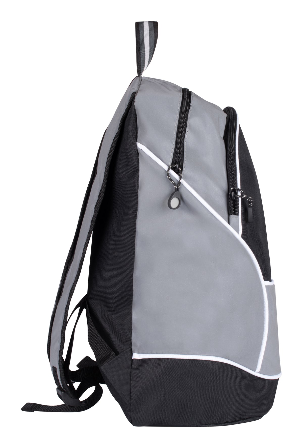 Clique Basic Backpack Reflective – Refleks – høyre side