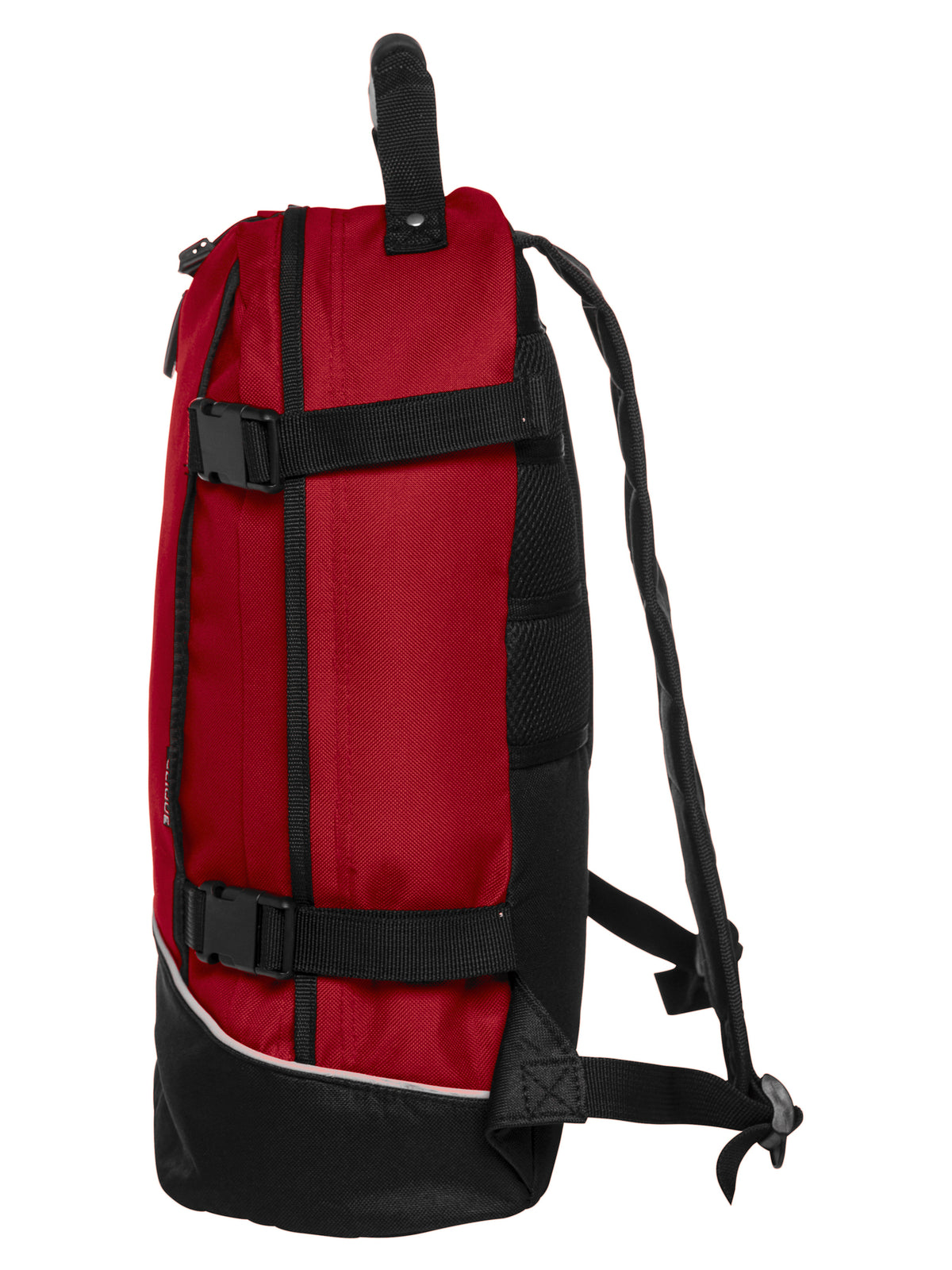Clique Backpack II – Rød – venstre side