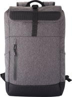 Clique Roll-Up Backpack – Antrasittmelert – detalj