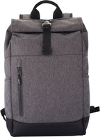 Clique Roll-Up Backpack – Antrasittmelert – forside