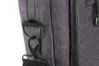 Clique Laptop Bag – Antrasittmelert – detalj