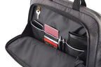 Clique Laptop Bag – Antrasittmelert – detalj