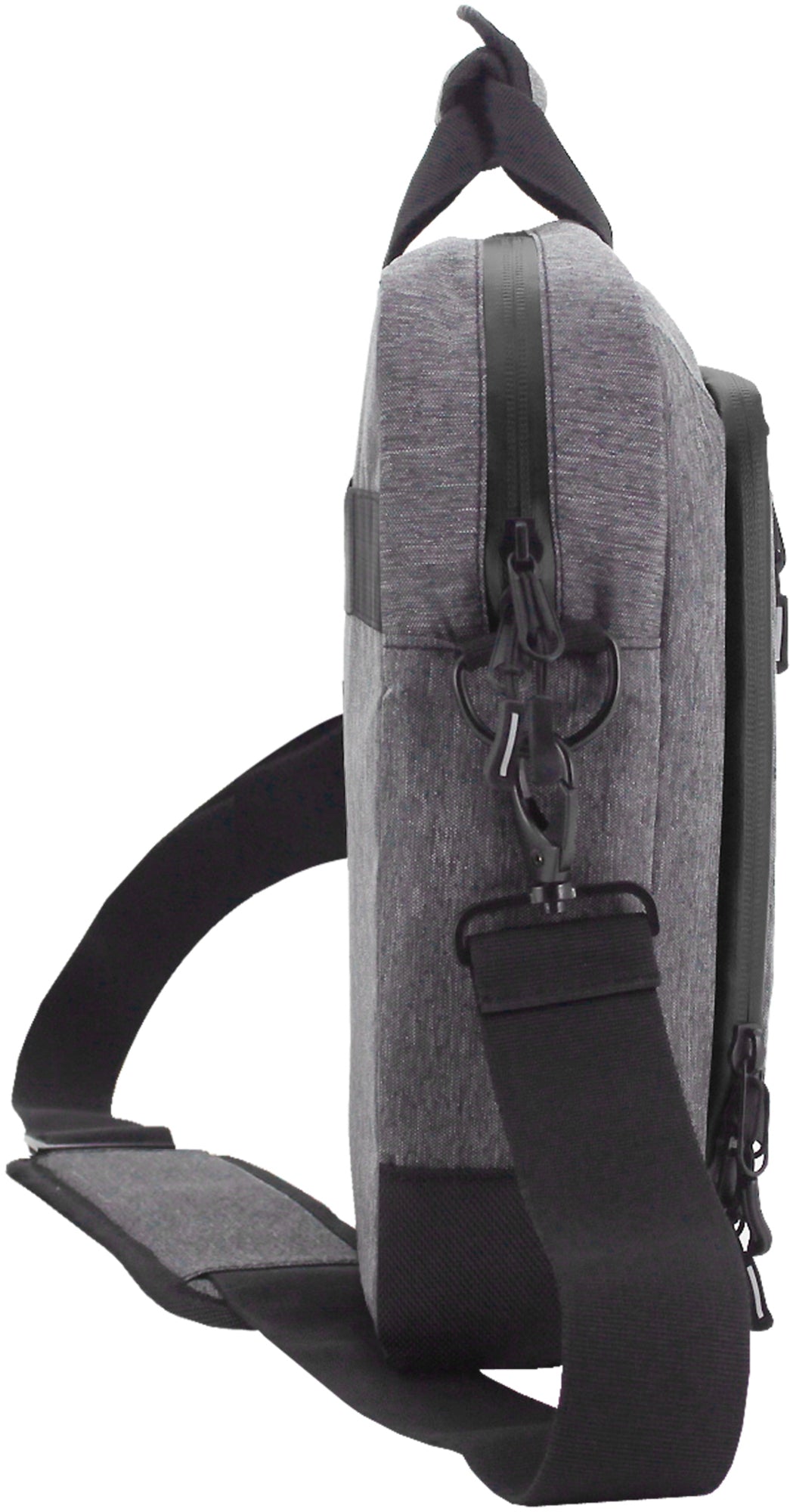 Clique Laptop Bag – Antrasittmelert – høyre side