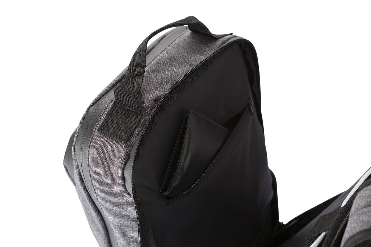 Clique City Backpack – Antrasittmelert – produktbilde