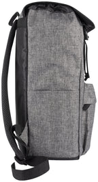 Clique Melange Backpack – Gråmelert – venstre side