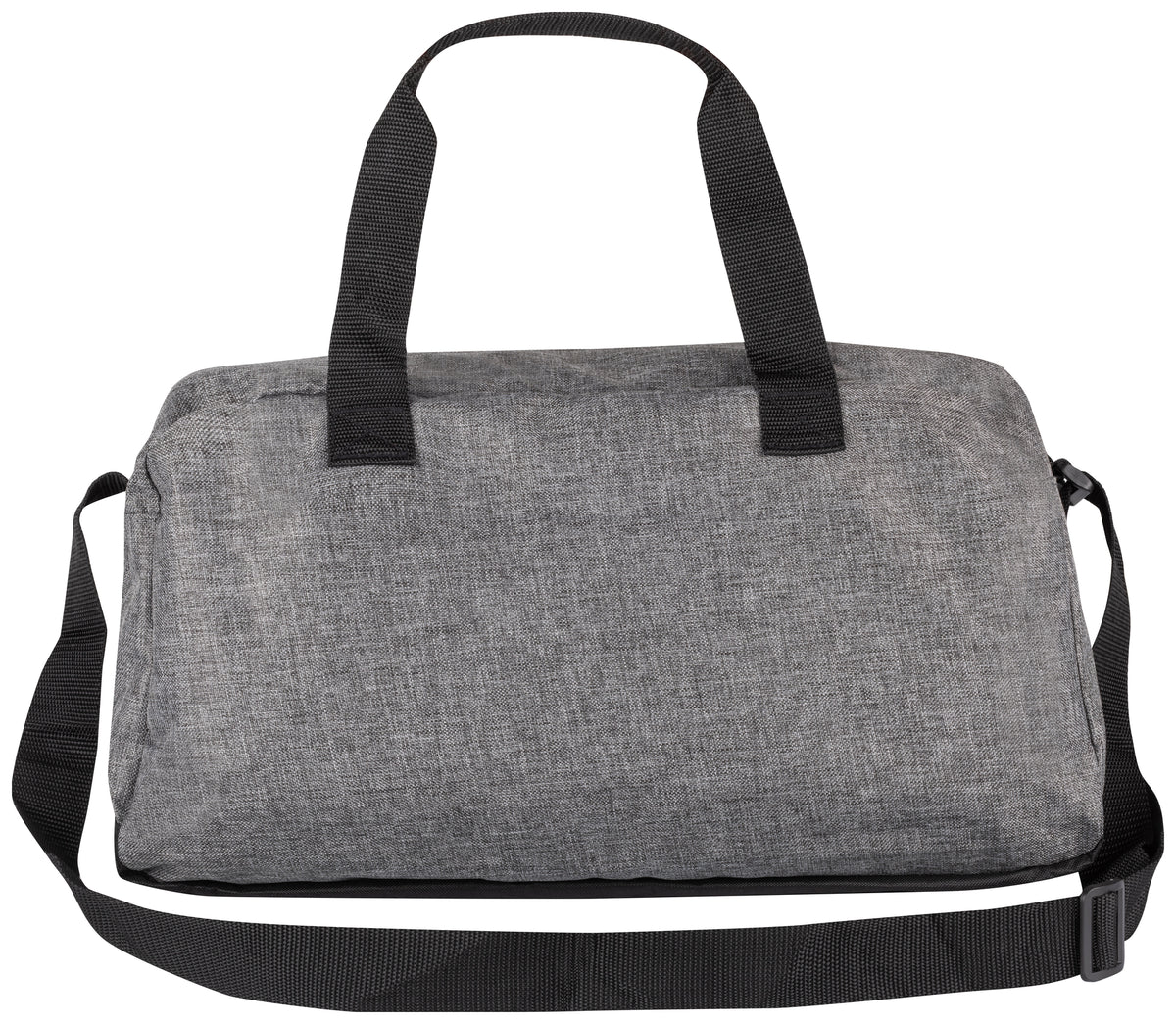 Clique Melange Travel Bag – Gråmelert – bakside