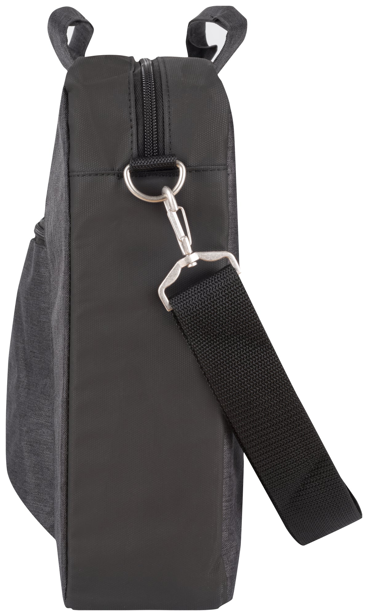 Clique Prestige Briefcase – Antrasittmelert – høyre side