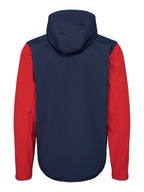 Clique NOR Hoody Softshell Jacket – herre – Mørk marineblå – bakside