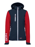 Clique NOR Hoody Softshell Jacket – dame – Mørk marineblå – forside